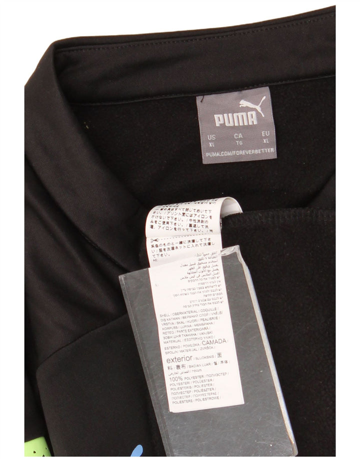 Top de trening Puma Manchester City Pullover, XL, negru, color block