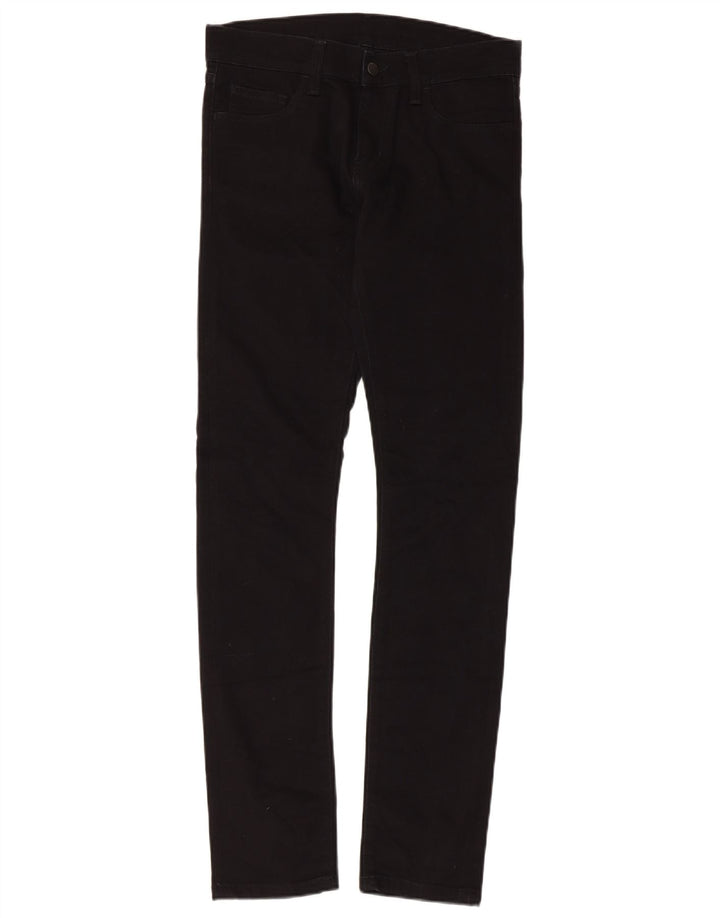 Blugi slim pentru femei CARHARTT W28 L32 bumbac negru