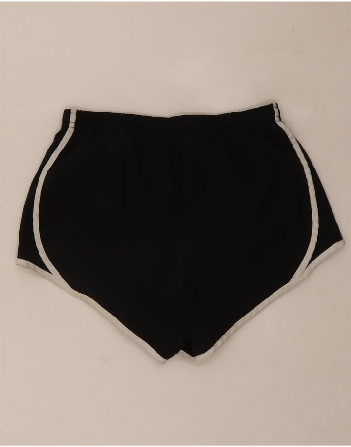 Pantaloni scurți sport Nike Dri Fit pentru femei UK 12 Poliester mediu negru