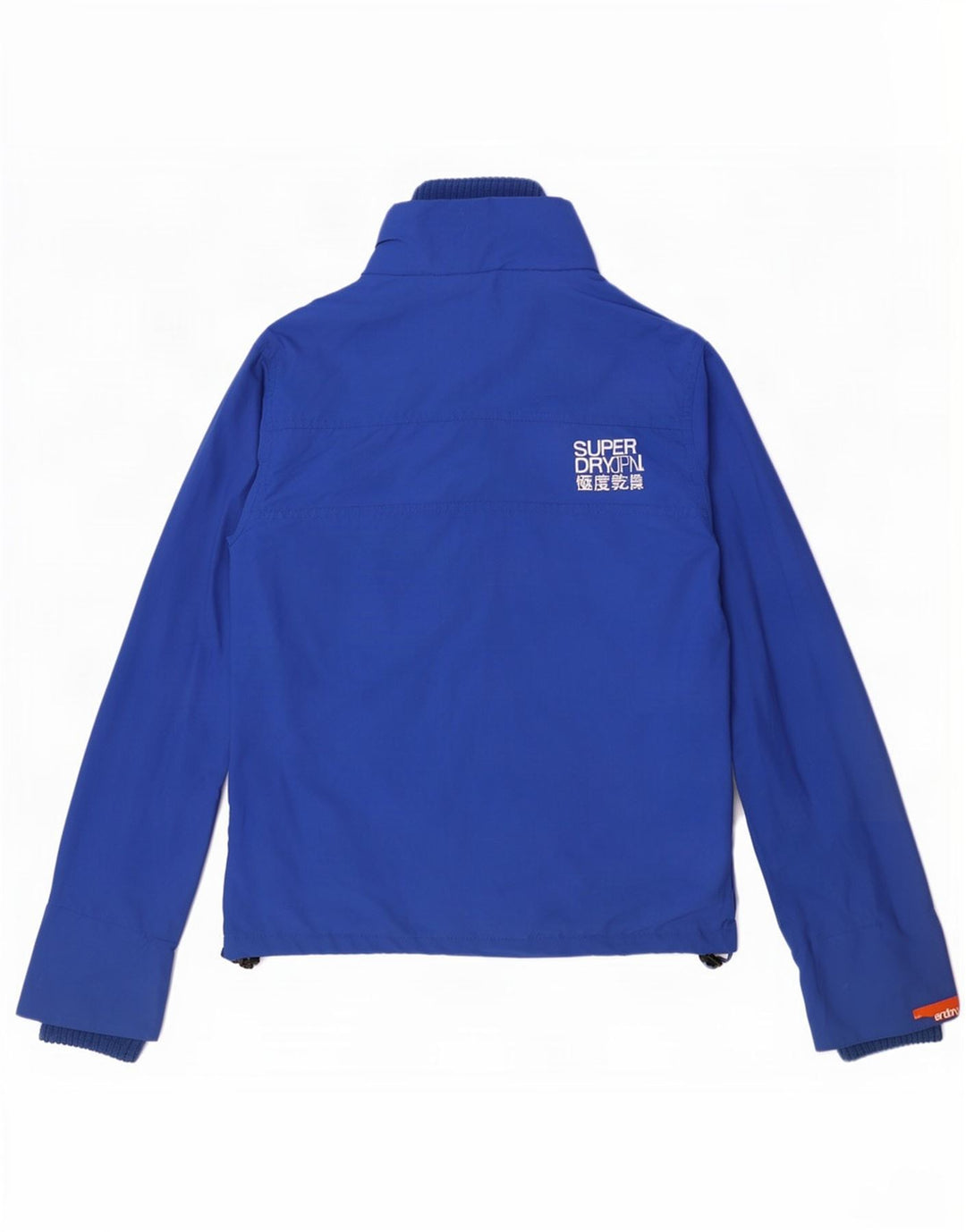 Jachetă de ploaie Superdry pentru femei UK 12 Medium Blue Nylon