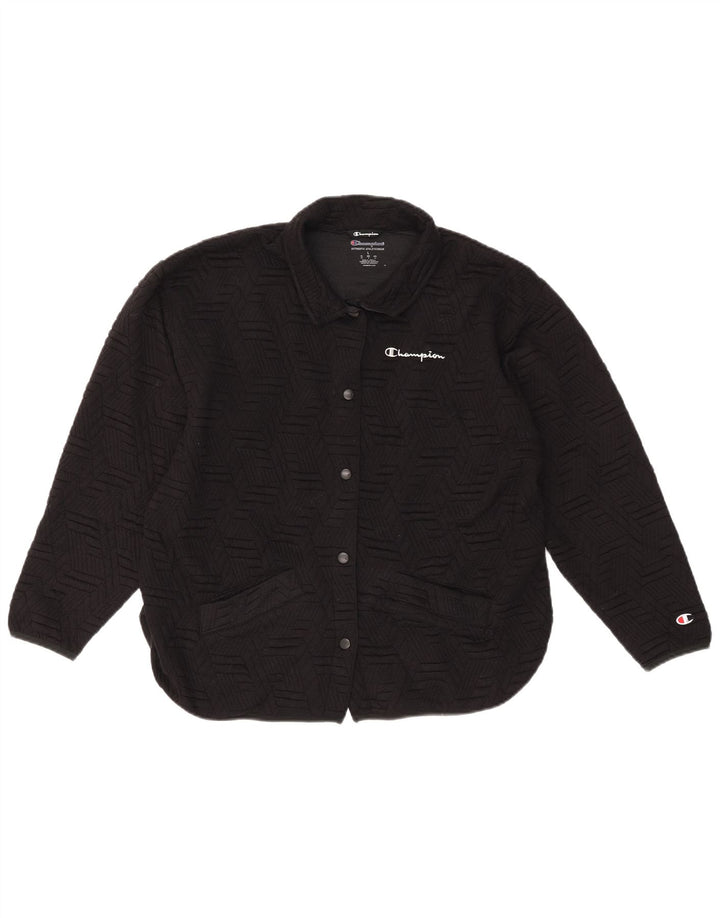 Jachetă de trening pentru femei Champion UK 16 Poliester geometric negru mare