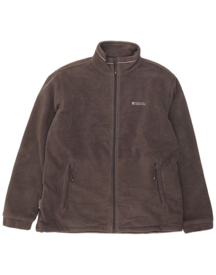 Jachetă polară pentru bărbați Mountain Warehouse UK 44 2XL poliester gri