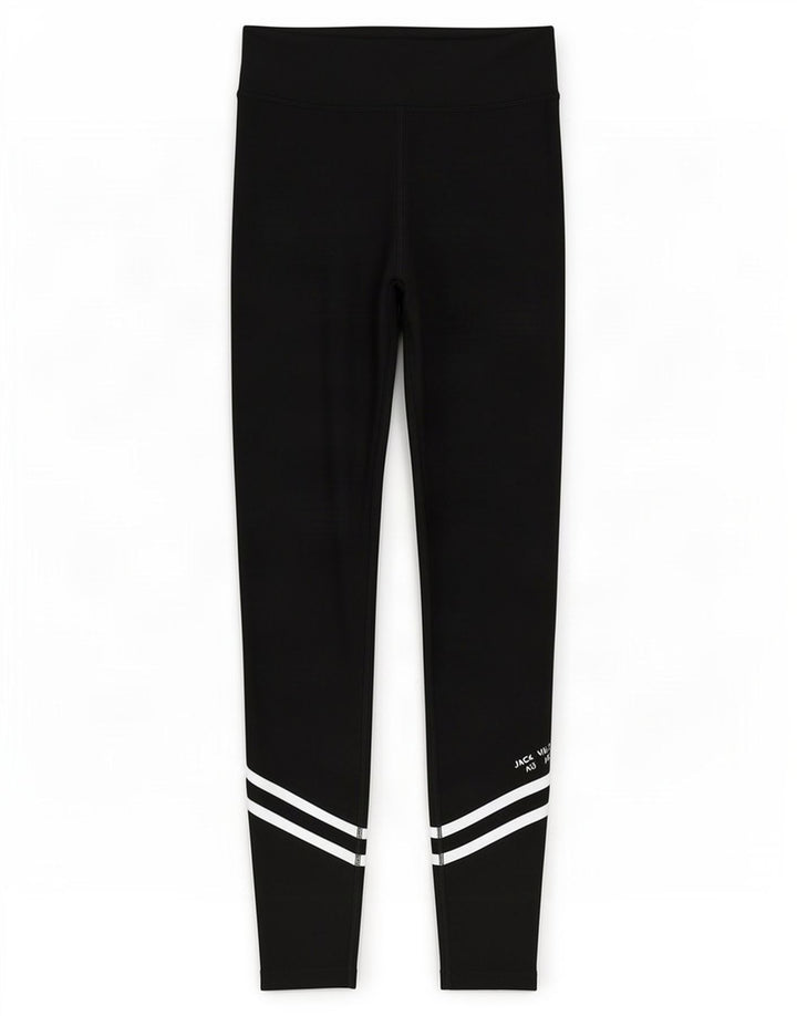 Leggings pentru femei Jack Wills UK 12 Medium Black