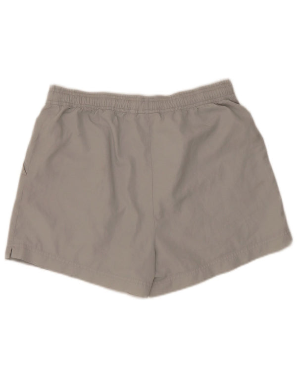 Pantaloni scurți sport Adidas pentru femei UK 12 Medium Gri Poliester