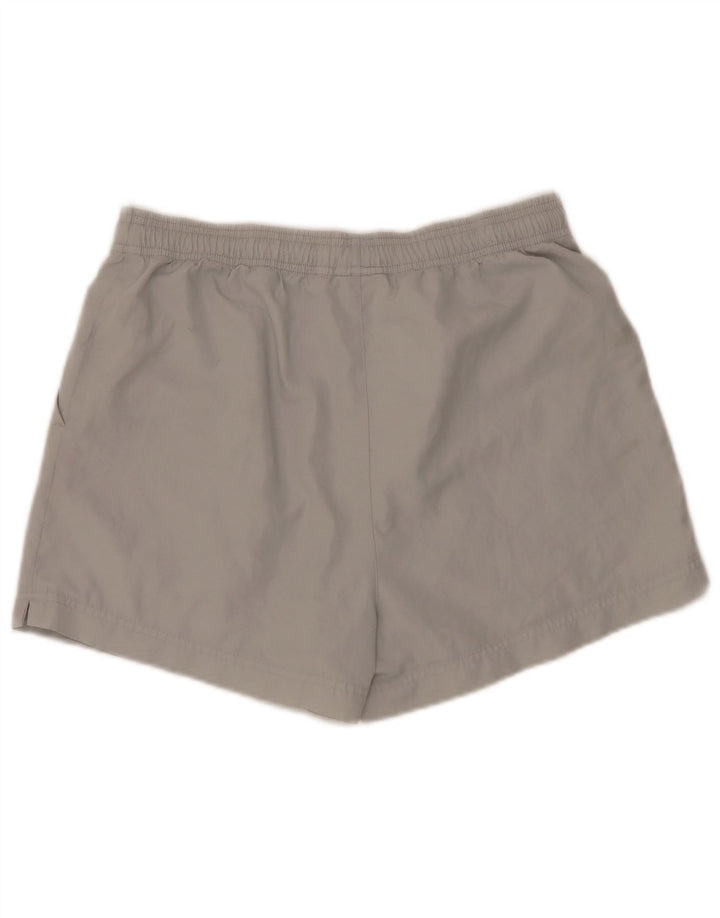 Pantaloni scurți sport Adidas pentru femei UK 12 Medium Gri Poliester