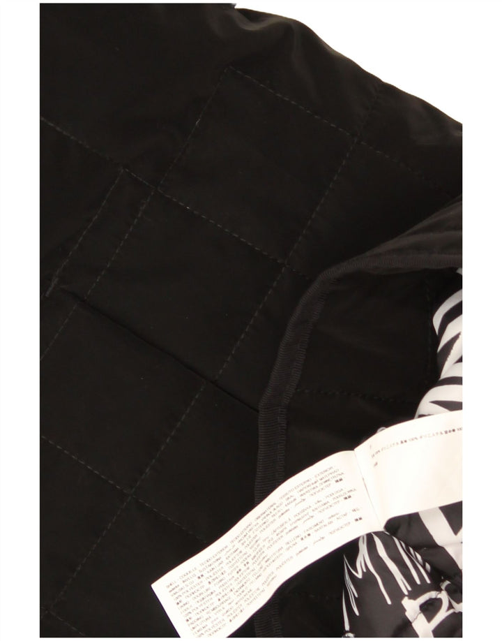 Palton matlasat pentru femei Desigual UK 18 XL poliester negru