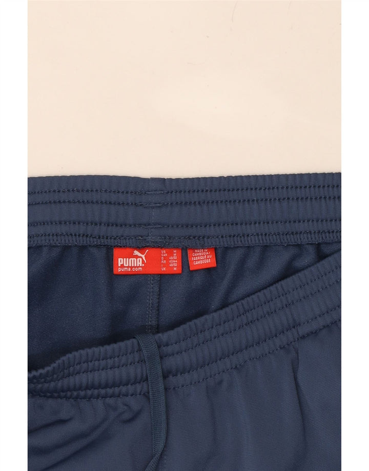 PUMA Mens Tracksuit Trousers Medium  Navy Blue Vintage Puma and Second-Hand Puma from Messina Hembry 