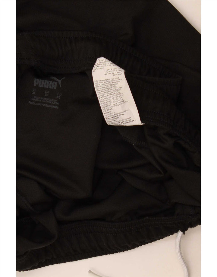Pantaloni scurți sport pentru bărbați Puma XL poliester negru