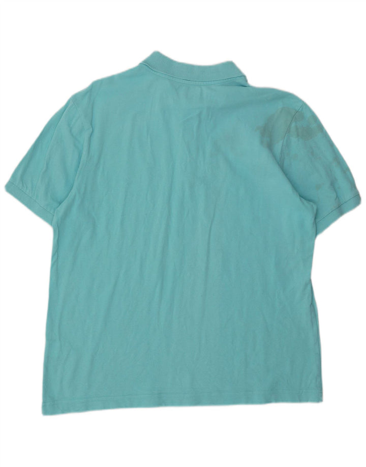 KAPPA Mens Polo Shirt XL Blue Cotton