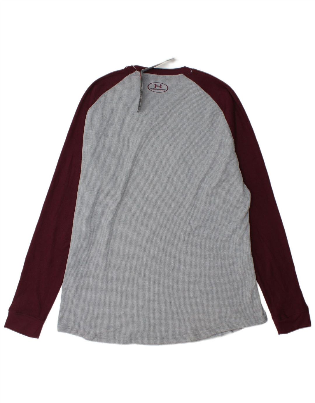 UNDER ARMOUR Top pentru bărbați cu mânecă lungă XL, gri, poliester color bloc