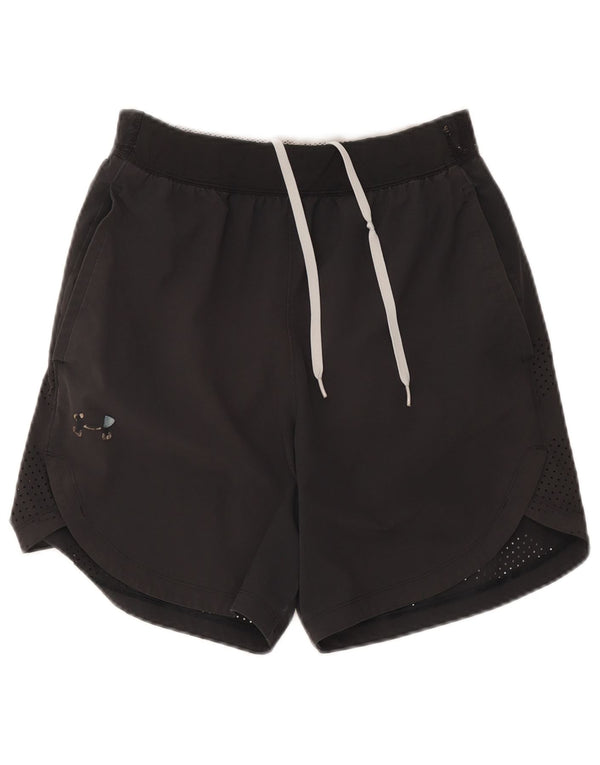 Pantaloni scurți sport Under Armour pentru femei Heat Gear UK 14 Medium Black
