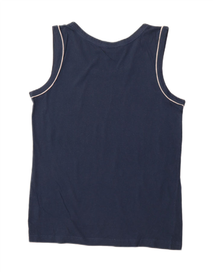 SERGIO TACCHINI Vest Vest Top Mare Bumbac Bleumarin