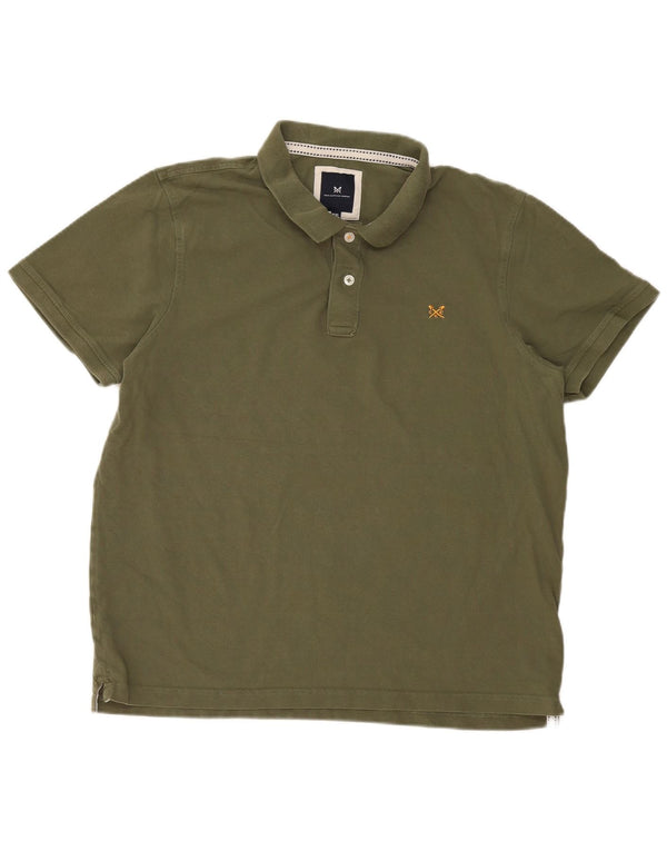 Crew Clothing Tricou polo pentru bărbați 2XL bumbac kaki