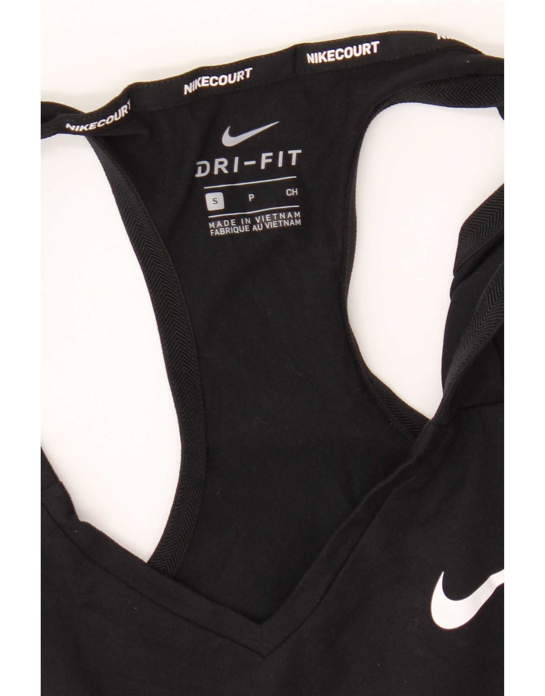Vesta Nike Dri Fit pentru femei UK 8 Small Negru