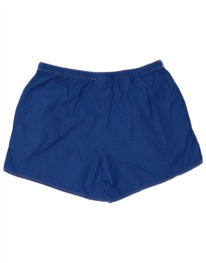 Pantaloni scurti sport Nike pentru femei US 8/10, nailon mediu albastru