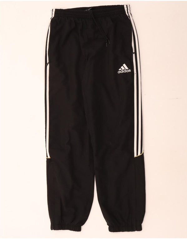 Pantaloni de trening Adidas pentru bărbați Joggeri poliester mediu negru