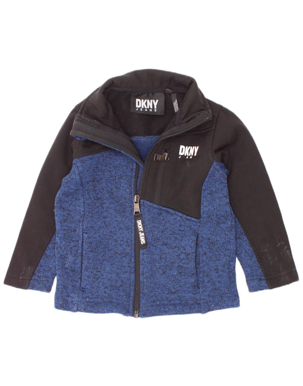 Jachetă de trening pentru copii Dkny pentru copii 18-24 luni, albastru bleumarin
