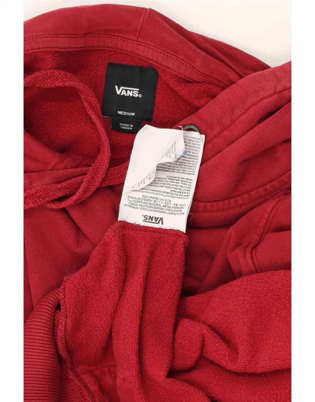 Hanocă grafică Vans pentru bărbați, bumbac roșu mediu