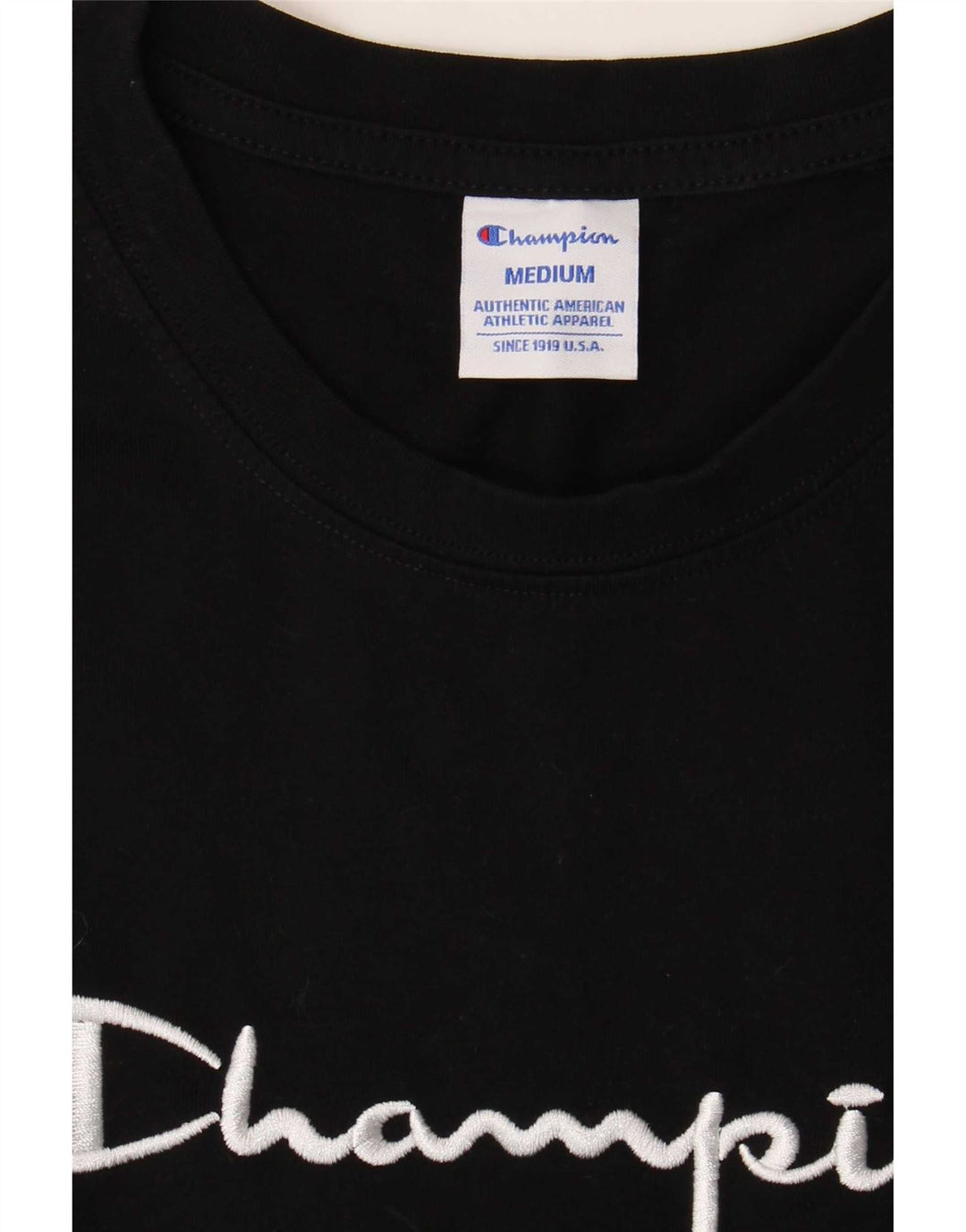 Tricou grafic Champion pentru femei Top UK 12 Medium Black