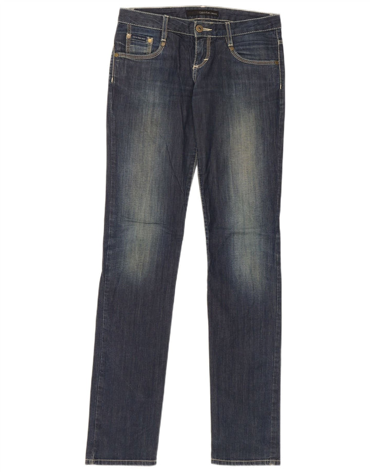Blugi slim pentru femei Calvin Klein W26 L33 Bumbac albastru