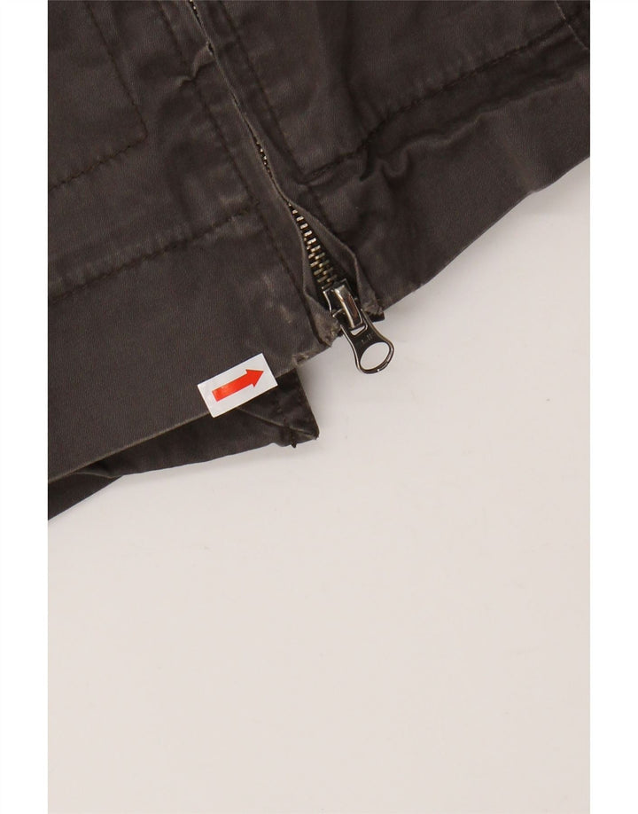 BENCH Bomber Jacket pentru femei UK 10 mic maro bumbac