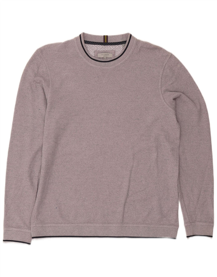 Hanorac pentru bărbați Ted Baker Pulover Mărimea 4 Bumbac violet mare