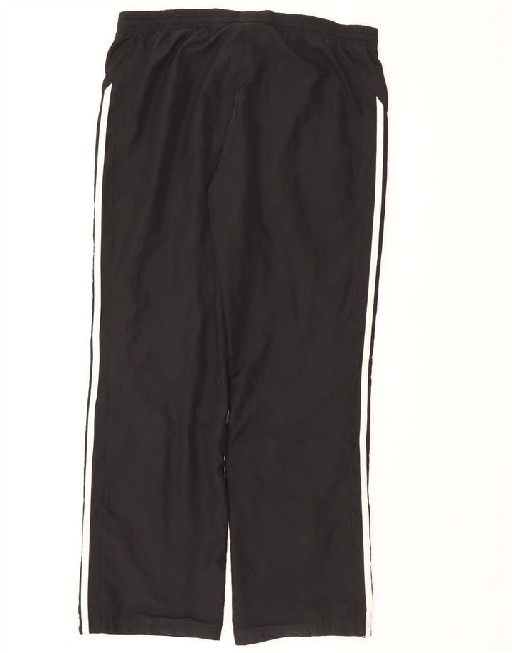 Pantaloni de trening Adidas pentru femei UK 14 Poliester negru mare