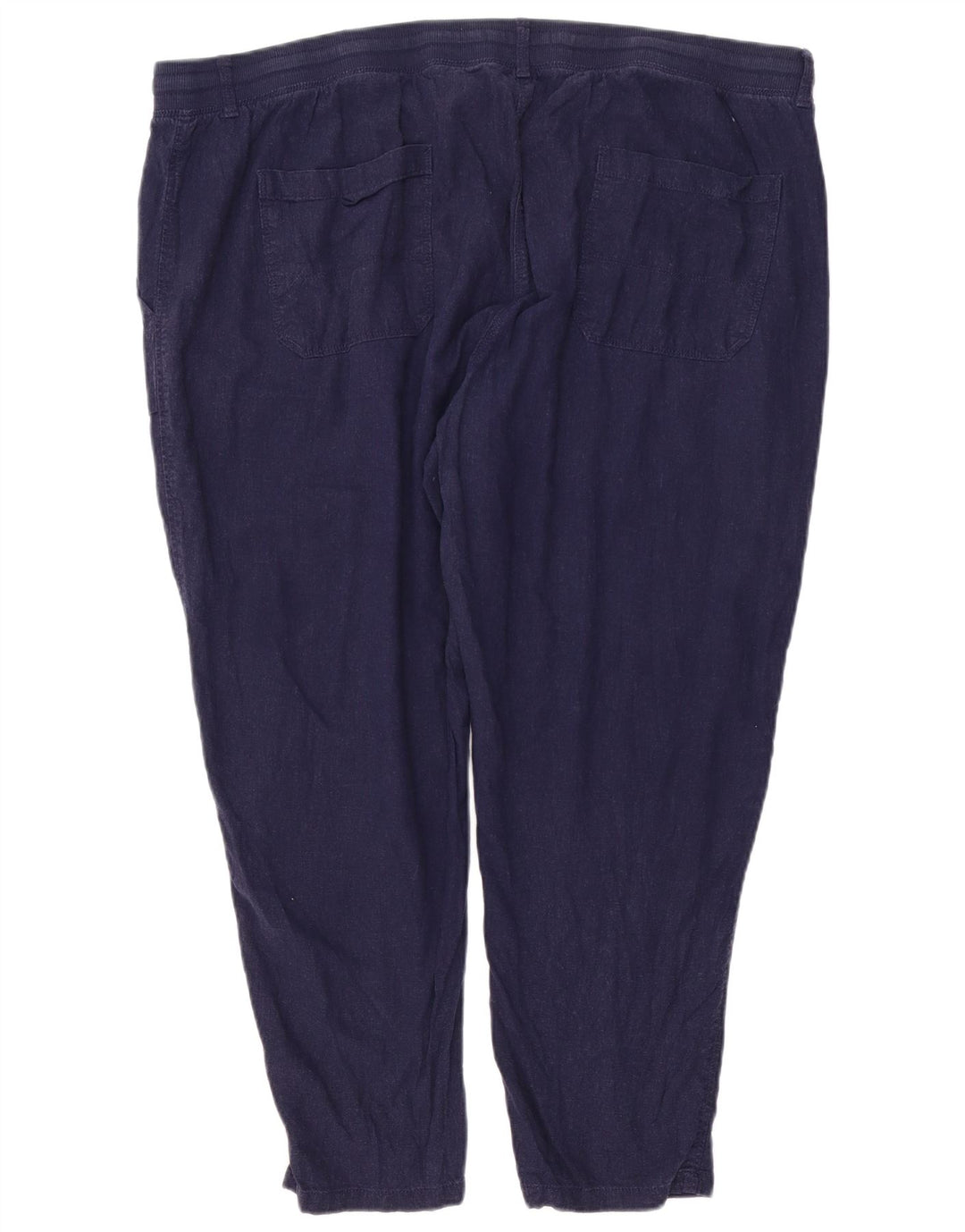 Pantaloni chino subțiri pentru femei Marks & Spencer L46 L26 bleumarin