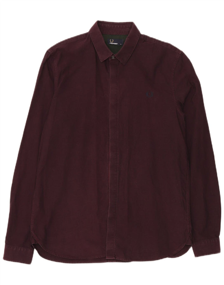 Cămașă Bărbați FRED PERRY Bumbac Burgundy Mediu