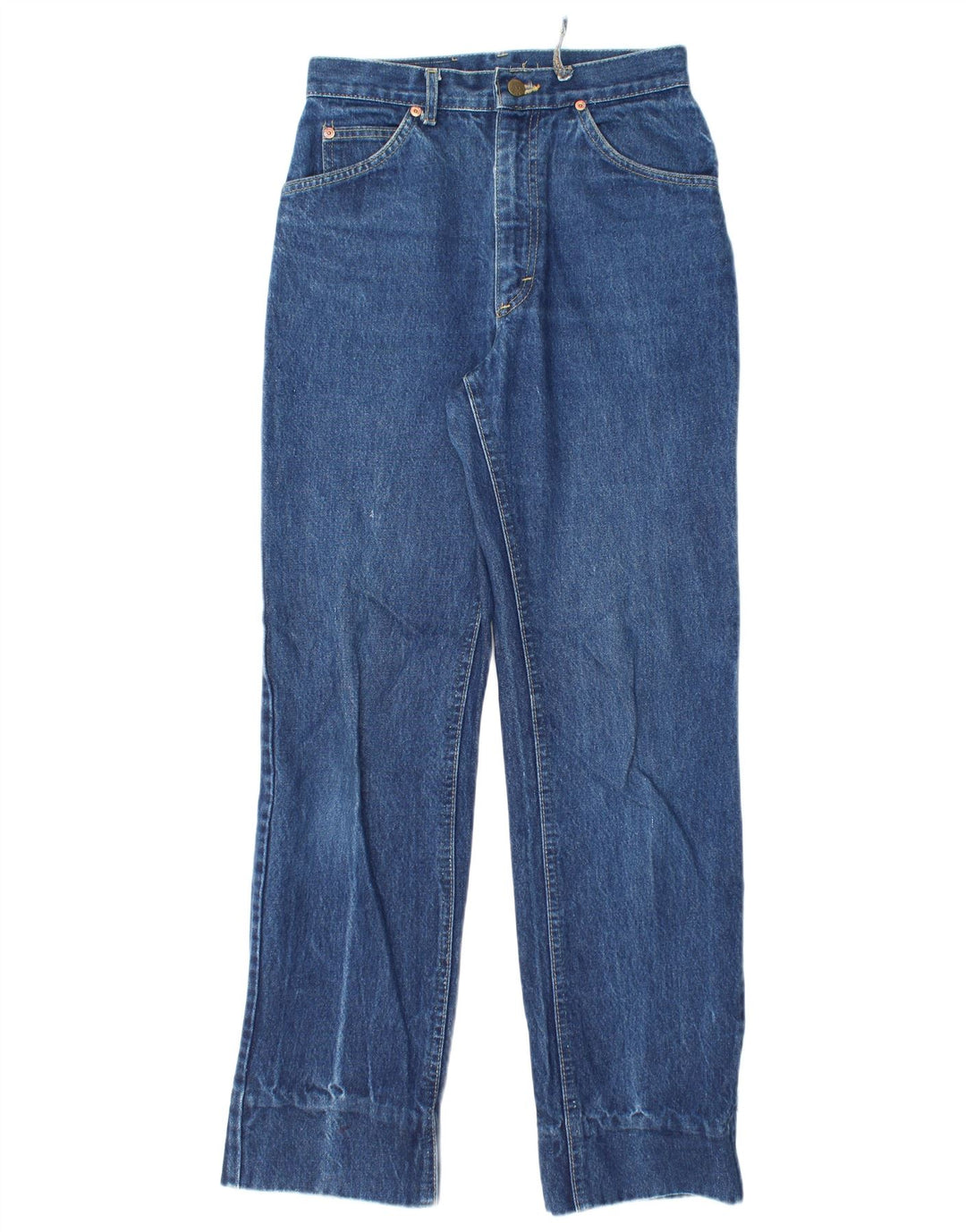 Blugi conici pentru femei Lee W26 L31 albastru