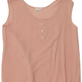 Bluză Vintage fără mâneci pentru femei IT 40 Small Pink Viscose
