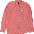 STOCKERPOINT Mens Shirt Medium Red Gingham Cotton Vintage Stockerpoint and Second-Hand Stockerpoint from Messina Hembry 