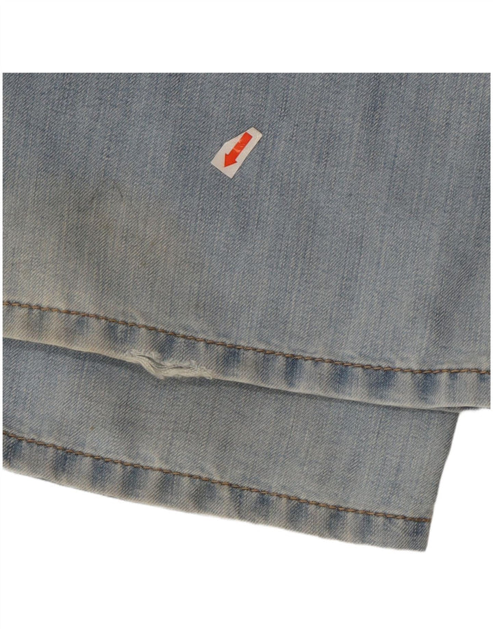Blugi roy Rogers pentru femei Seven Bell Bootcut IT 46 Large W32 L34 Blue Bumbac