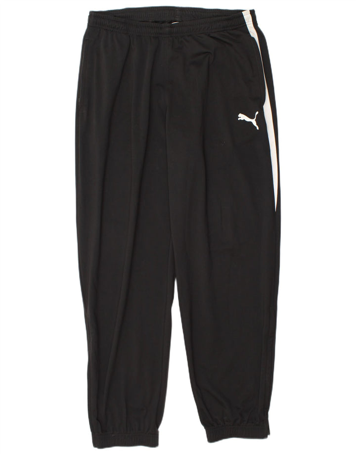Pantaloni de trening pentru bărbați Puma Pantaloni de jogging, mari, negru, poliester