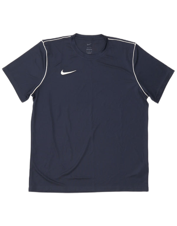 Tricou Nike Dri Fit Slim Fit Top XL Bleumarin Poliester