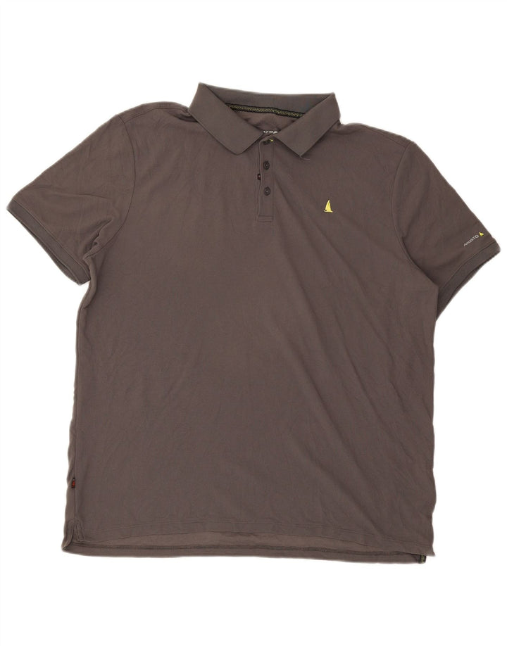 MUSTO tricou polo pentru bărbați XL poliamidă gri