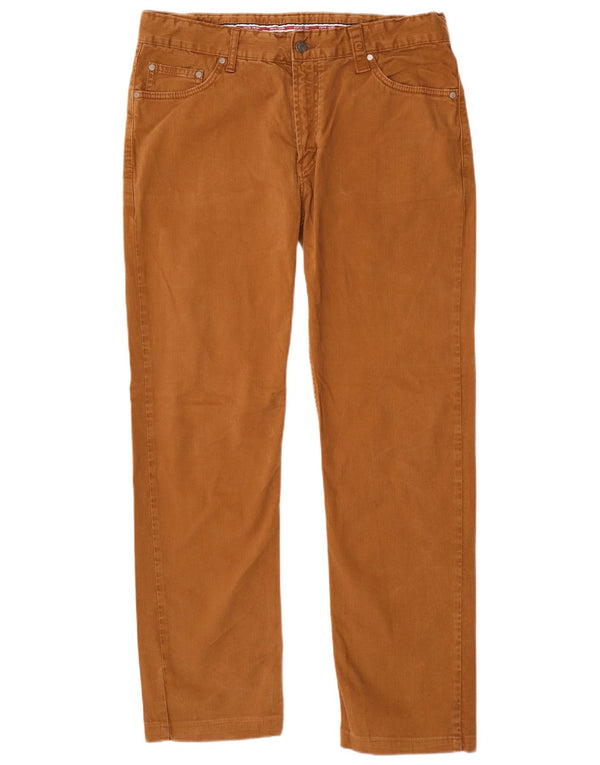 Pantaloni casual drepti pentru bărbați Pierre Cardin IT 46 Small W34 L30 Maro