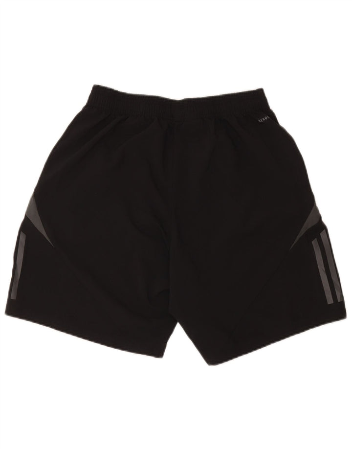 Pantaloni scurți sport grafic Adidas pentru bărbați, medii, negru, poliester color bloc