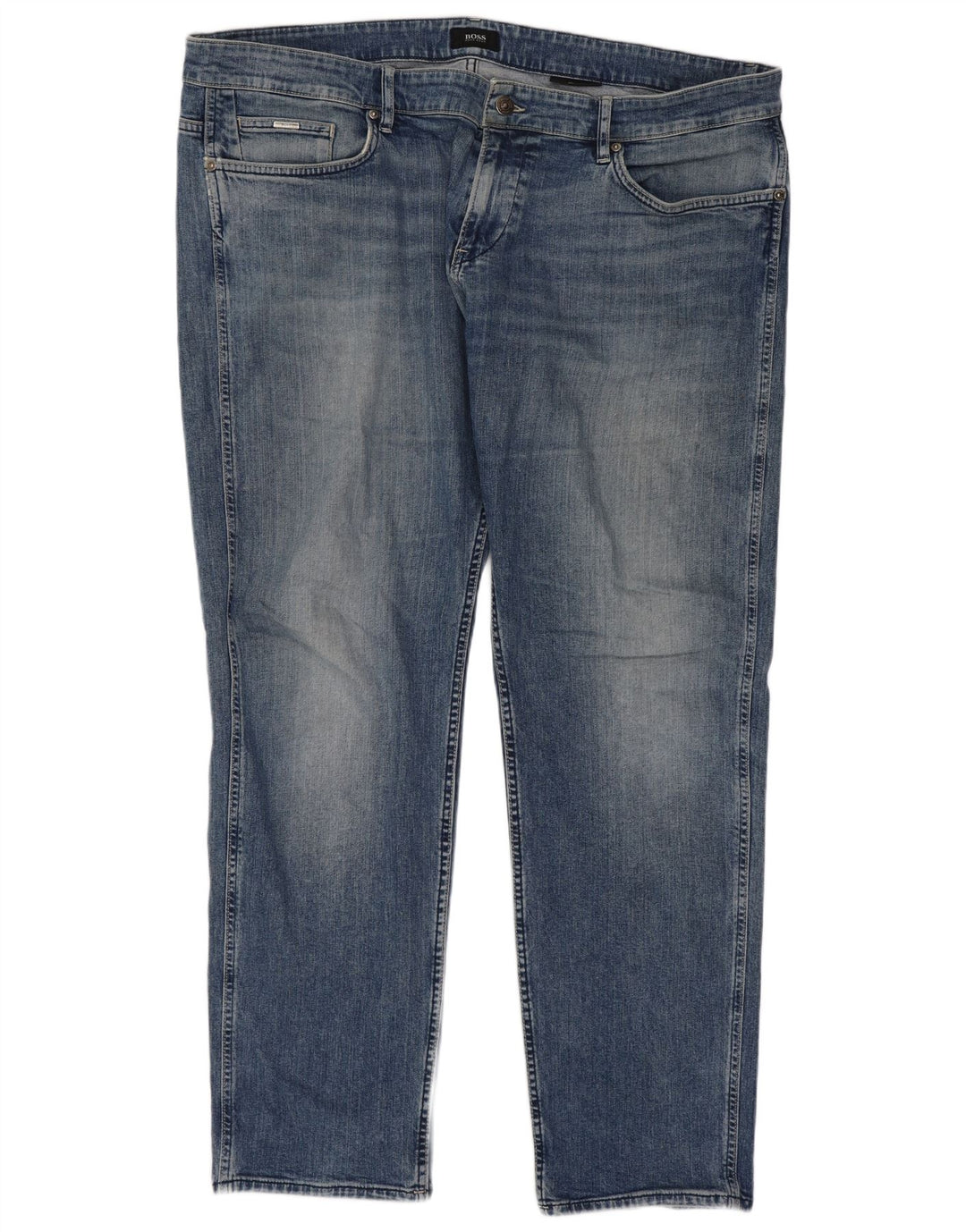 Blugi slim pentru bărbați Hugo Boss W40 L32 Bumbac albastru