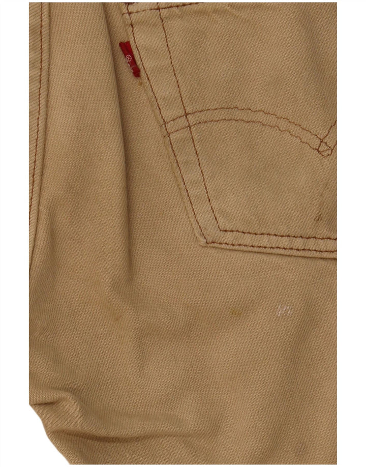 Blugi drepti pentru bărbați Levi's 501 W28 L30 bej