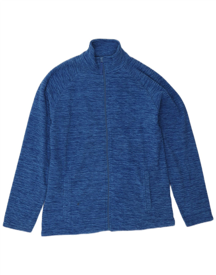 Jachetă polară pentru bărbați Mountain Warehouse UK 38 Medium Blue Flecked Poliester