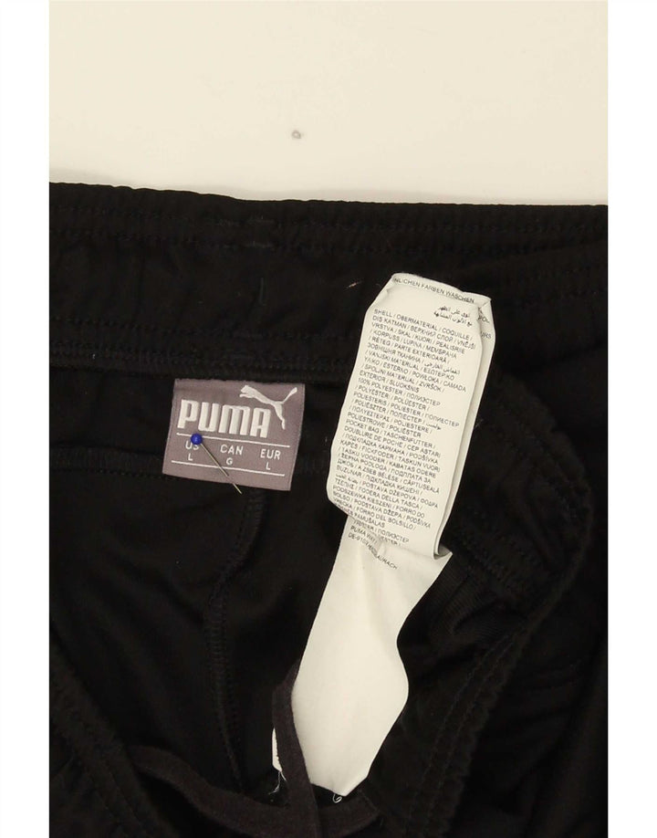 Pantaloni de trening Puma pentru bărbați, mari, negru, poliester
