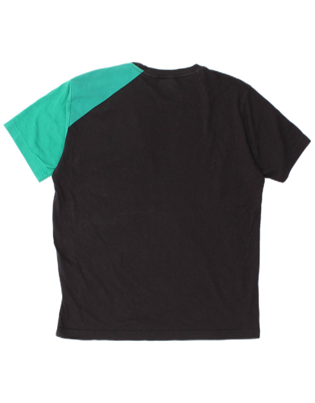 Tricou pentru bărbați Champion Top mic, negru, color block, bumbac
