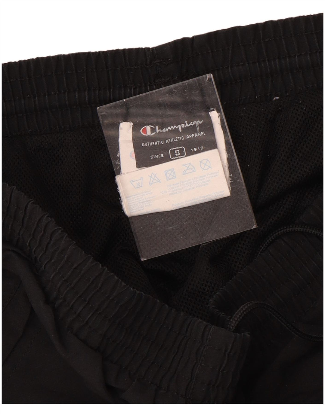 Pantaloni de trening pentru bărbați Champion Pantaloni de jogging Mici Poliester negru