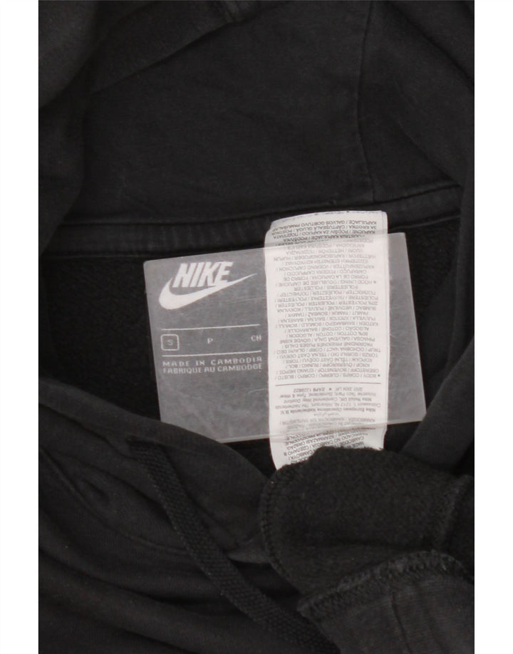 Pulover NIKE pentru bărbați, bumbac mic, negru