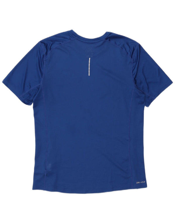 Tricou Nike Dri Fit pentru bărbați Top Medium Blue Poliester