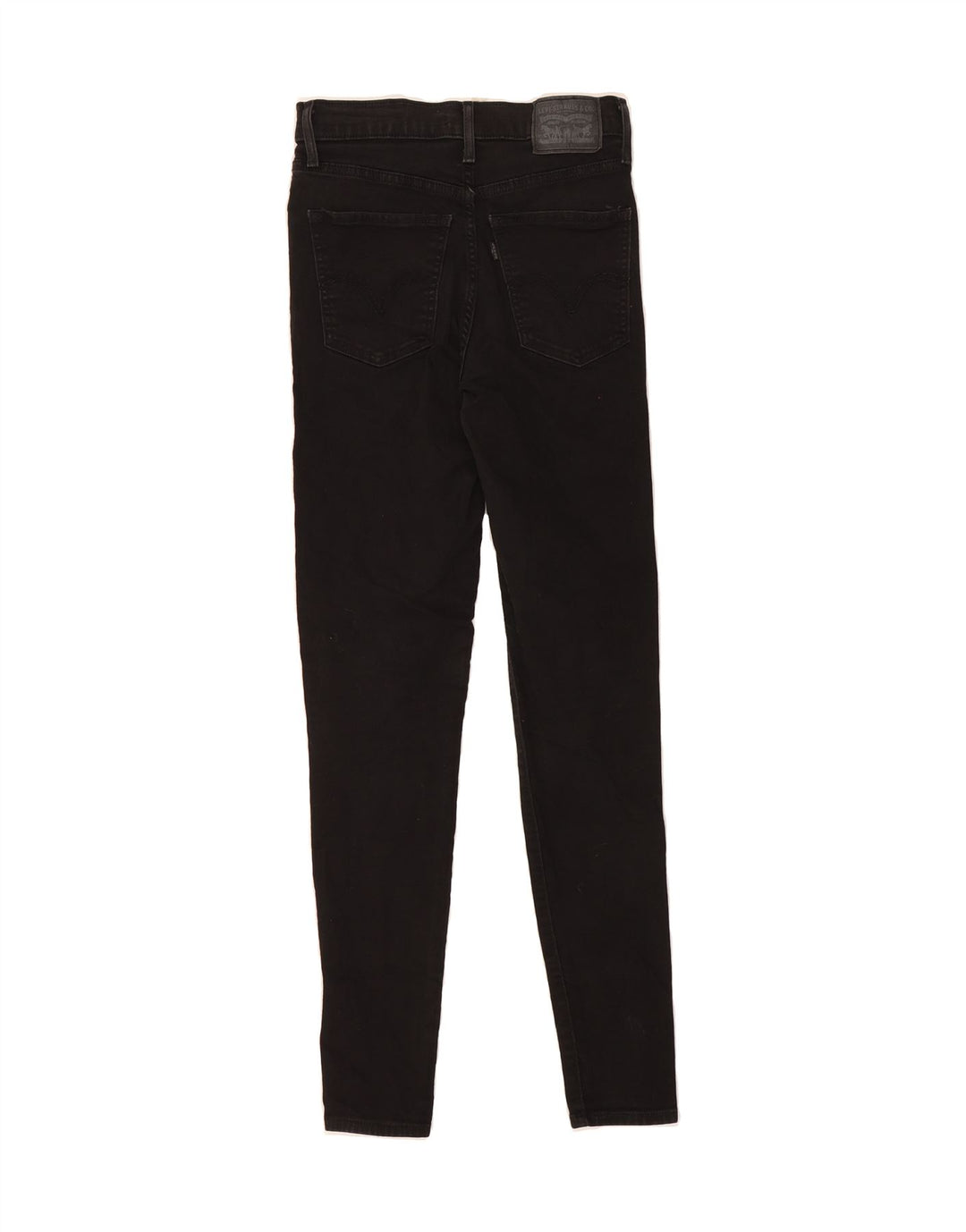 LEVI'S Womens Skinny Jeans W26 L30 Black Cotton Vintage Levi's and Second-Hand Levi's from Messina Hembry 