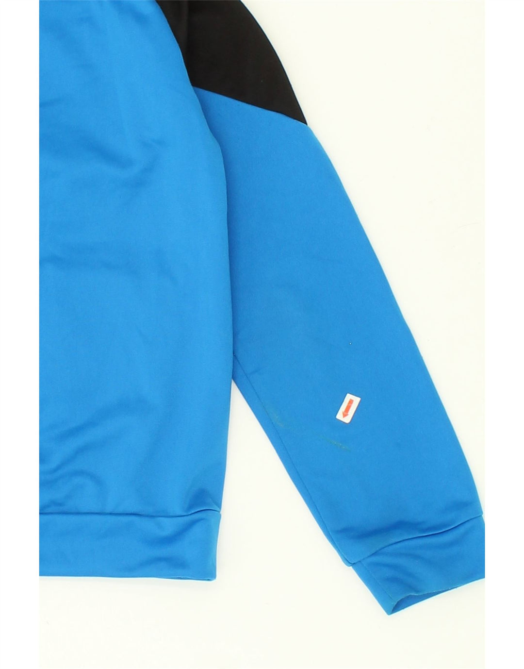 PUMA Boys Graphic Tracksuit Top Jacket 9-10 Years Blue Colourblock Vintage Puma and Second-Hand Puma from Messina Hembry 