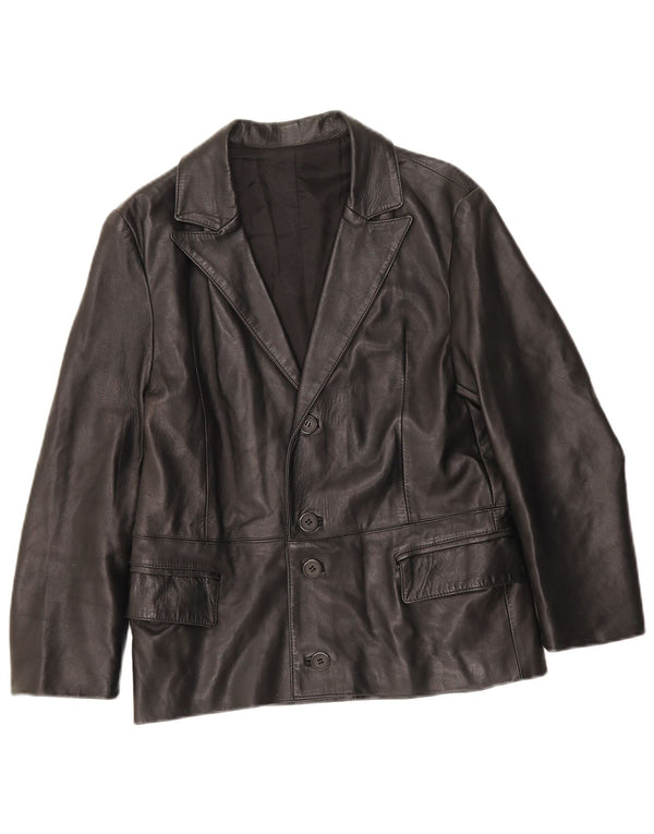 Jachetă vintage pentru bărbați cu 4 nasturi, UK 34 XS, neagră