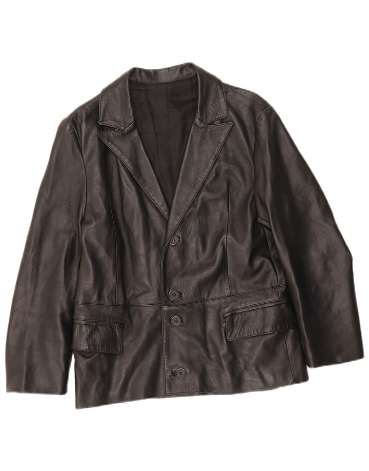 Jachetă vintage pentru bărbați cu 4 nasturi, UK 34 XS, neagră